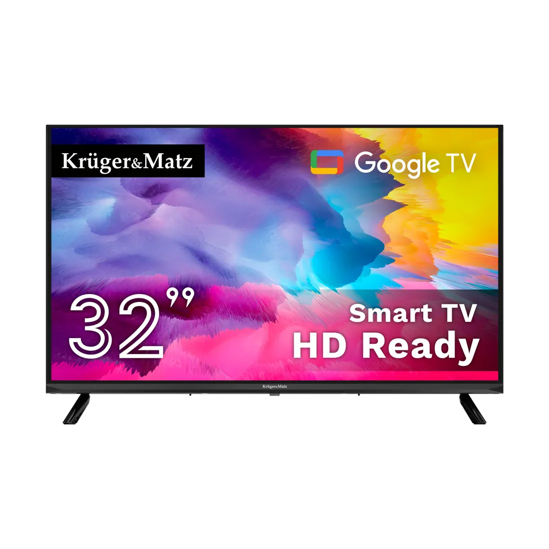 Google Smart TV 32 Inch 81CM H265 HEVC Kruger&Matz