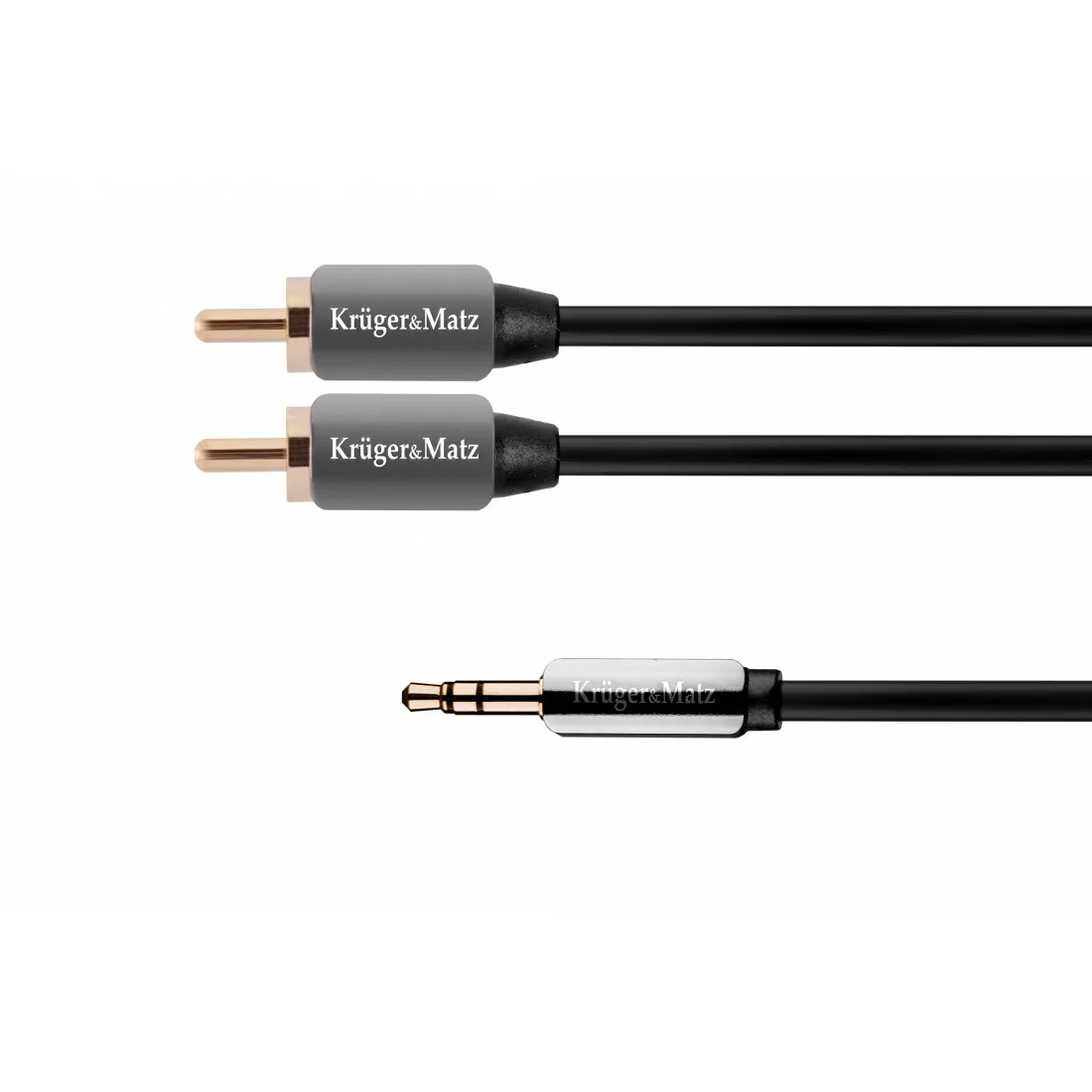 Cablu 3.5-2RCA 1.8M Kruger&Matz