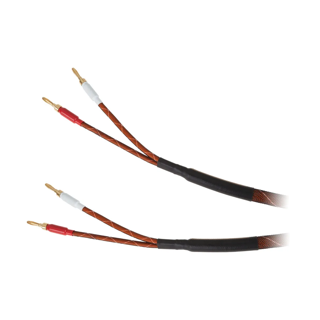 Set Cablu Difuzor Mufe Banana X2 Cupru 15AWG 5M K&M