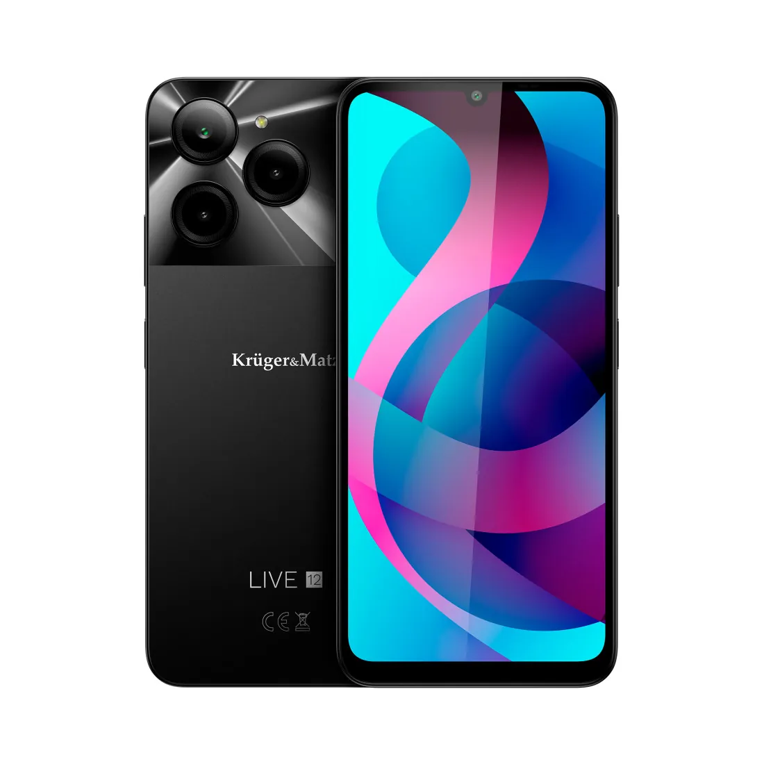 Smartphone Live 12 Negru Kruger&Matz