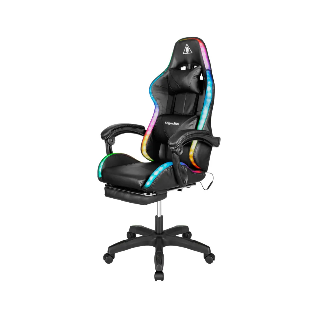 Scaun Gaming Gx-150 Negru LED Kruger&Matz