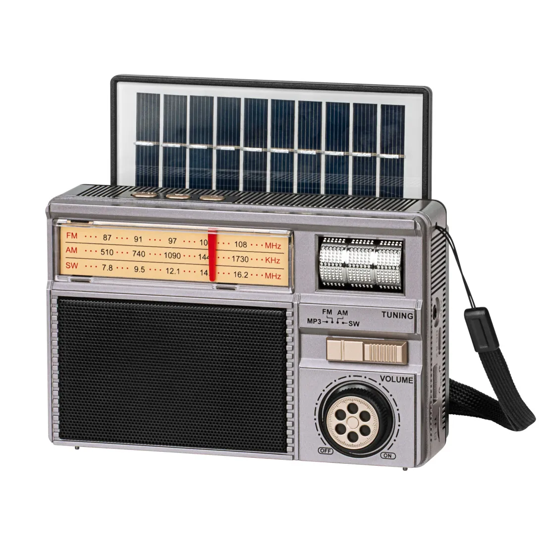 Radio Portabil Analog Incarcare Solara Kruger&Matz