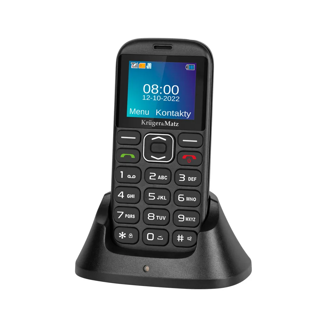 Telefon GSM Seniori Buton SOS 4G Kruger&Matz