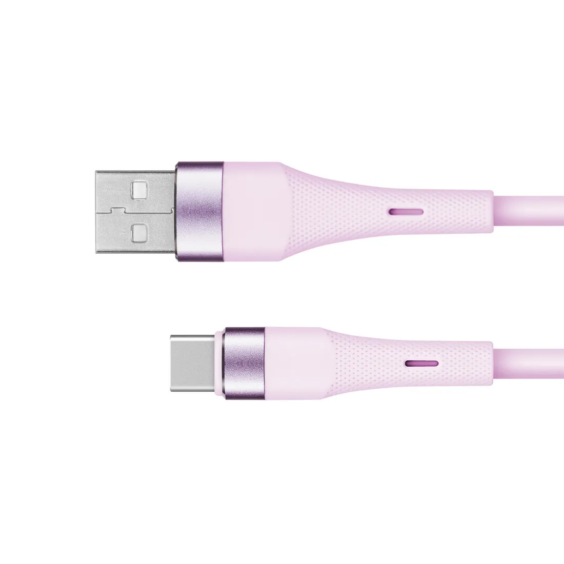 Cablu Silicon USB-USB Type C 1M Basic Kruger&Matz