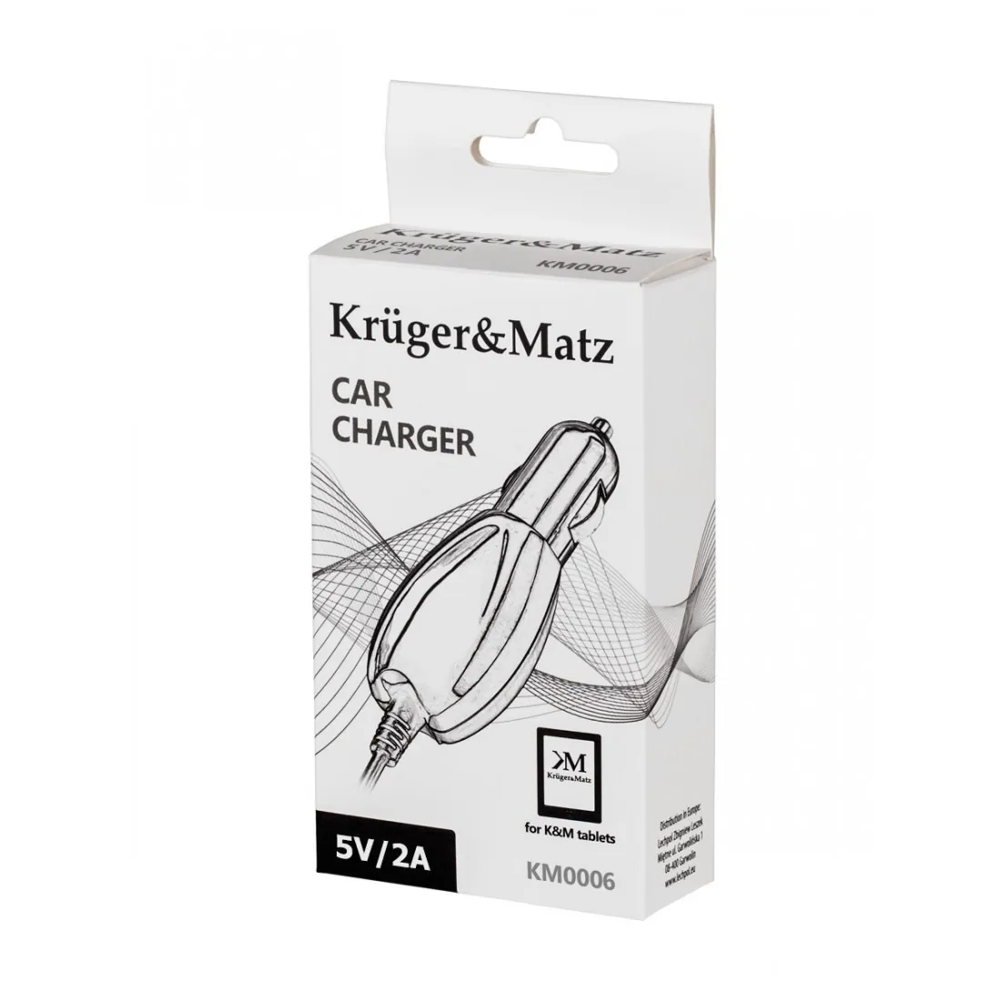 Alimentator Auto Tableta 5V 2A Kruger&Matz