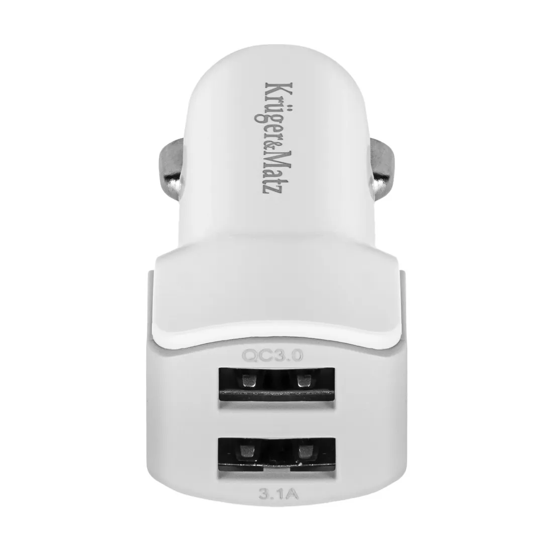 Incarcator Auto USB Dual 2.1A si 1A K&M