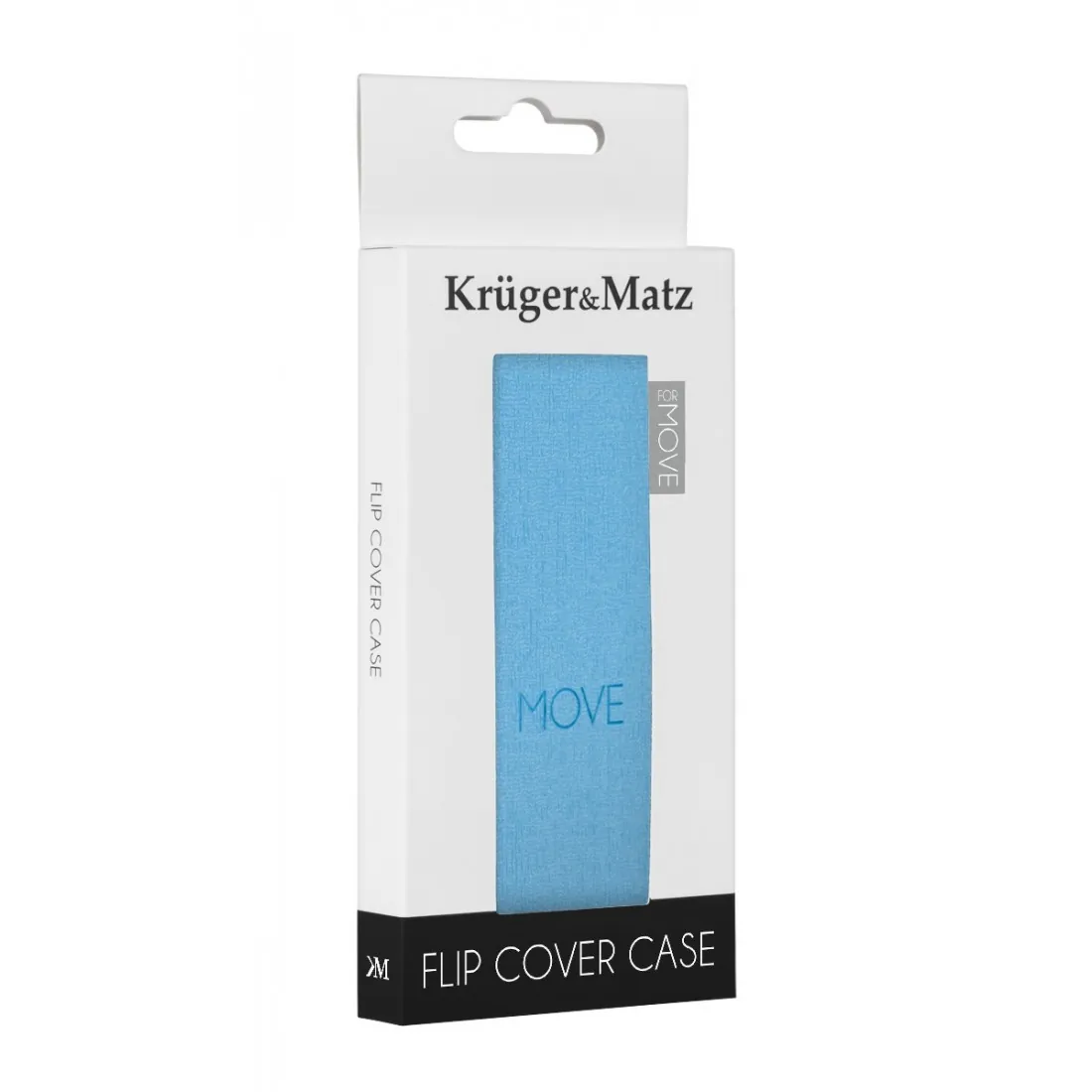 Flip Cover Albastru Move Kruger&Matz