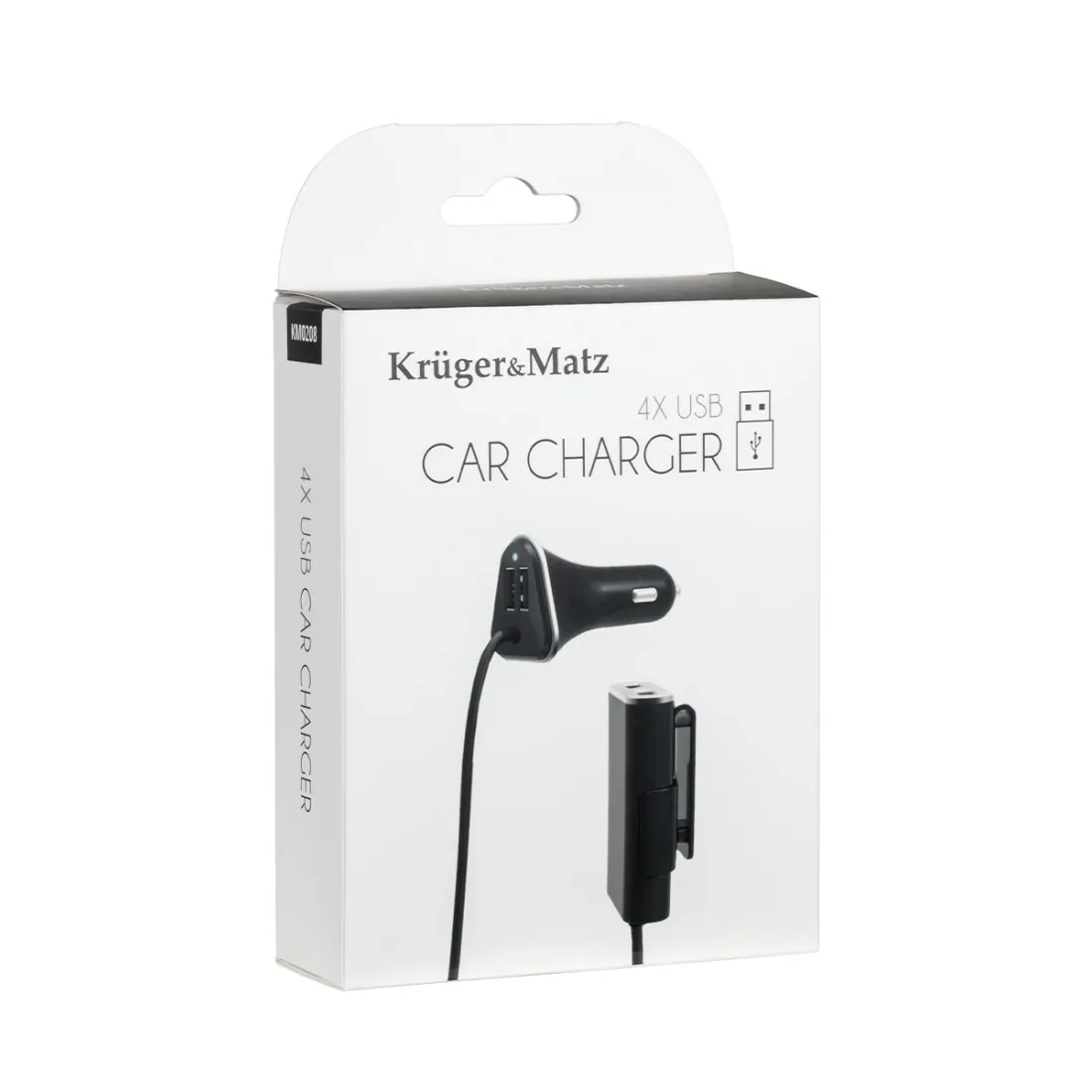 Incarcator Auto 2+2 USB 5.2A Kruger&Matz