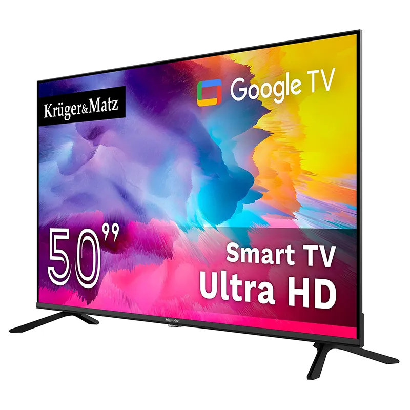 Google Smart TV 5.0 50 Inch 126CM H265 HEVC Kruger&Matz
