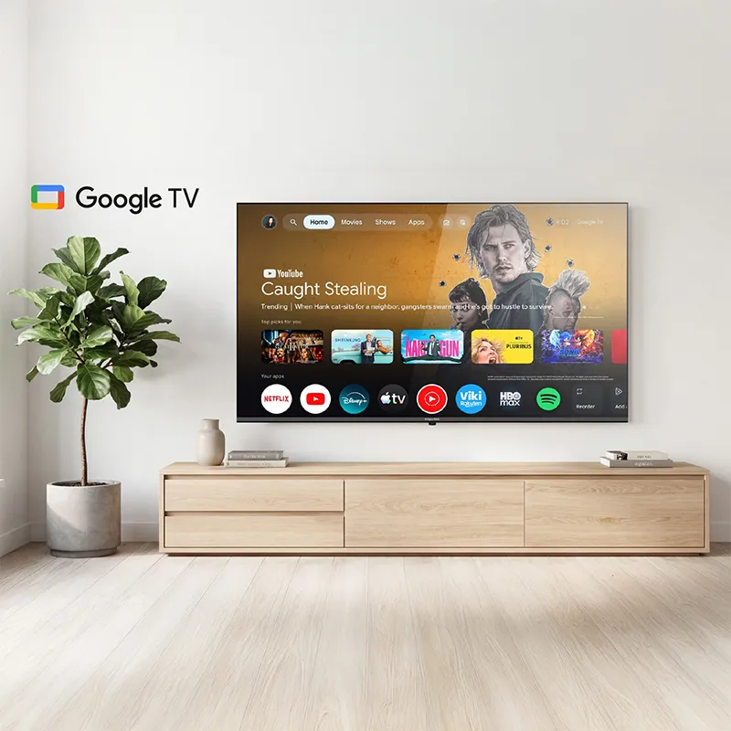 Google Smart TV Qled 75INCH 191CM H265 HEVC Kruger&Matz