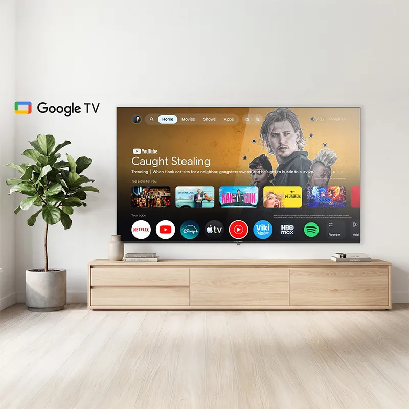 Google Smart TV Qled 86INCH 218CM H265 HEVC Kruger&Matz
