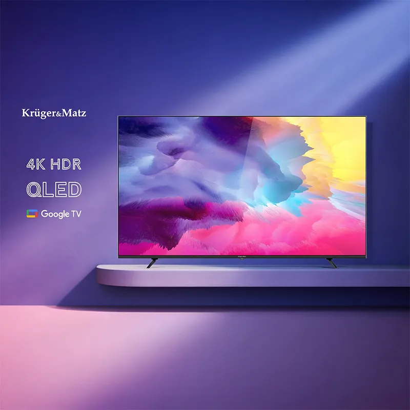Google Smart TV Qled 86INCH 218CM H265 HEVC Kruger&Matz