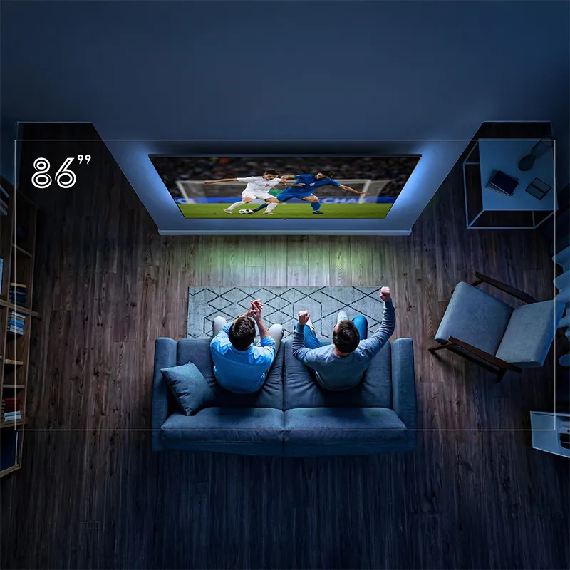Google Smart TV Qled 86INCH 218CM H265 HEVC Kruger&Matz