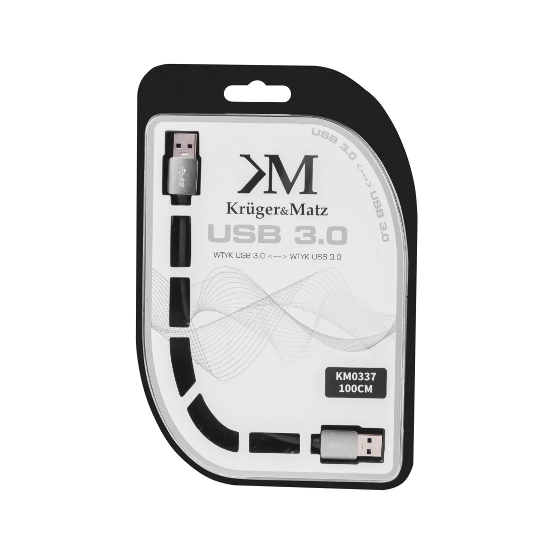 Cablu USB 3.0 Tata - Tata 1M Blister Kruger&Matz