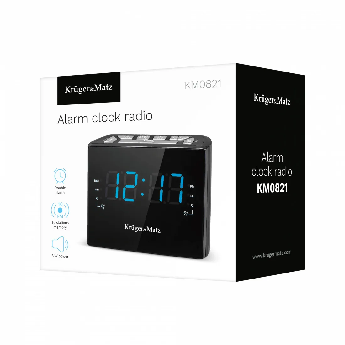 Radio cu Ceas Desteptator Kruger&Matz