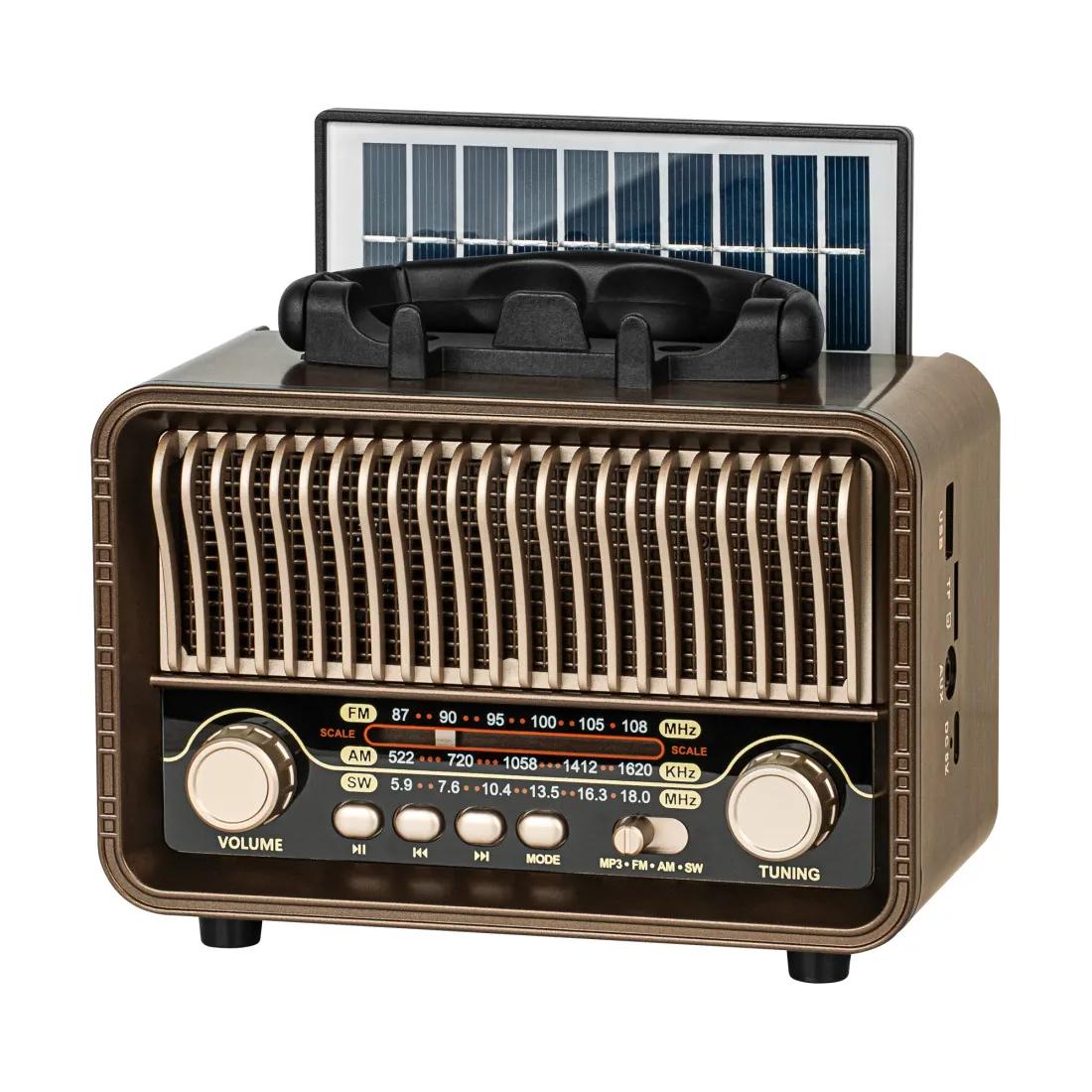 Radio Portabil Analog Incarcare Solara Kruger&Matz
