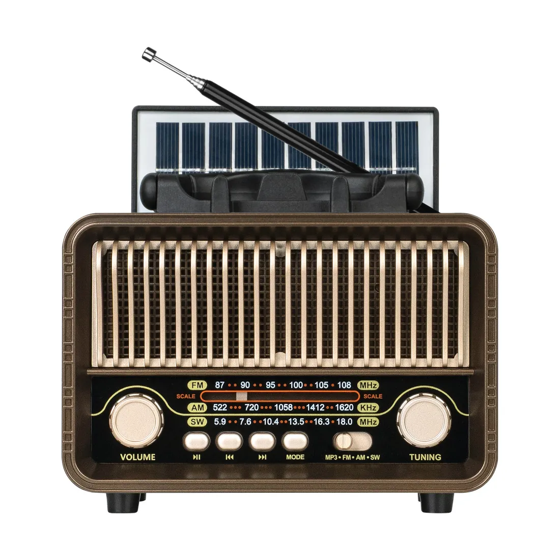 Radio Portabil Analog Incarcare Solara Kruger&Matz