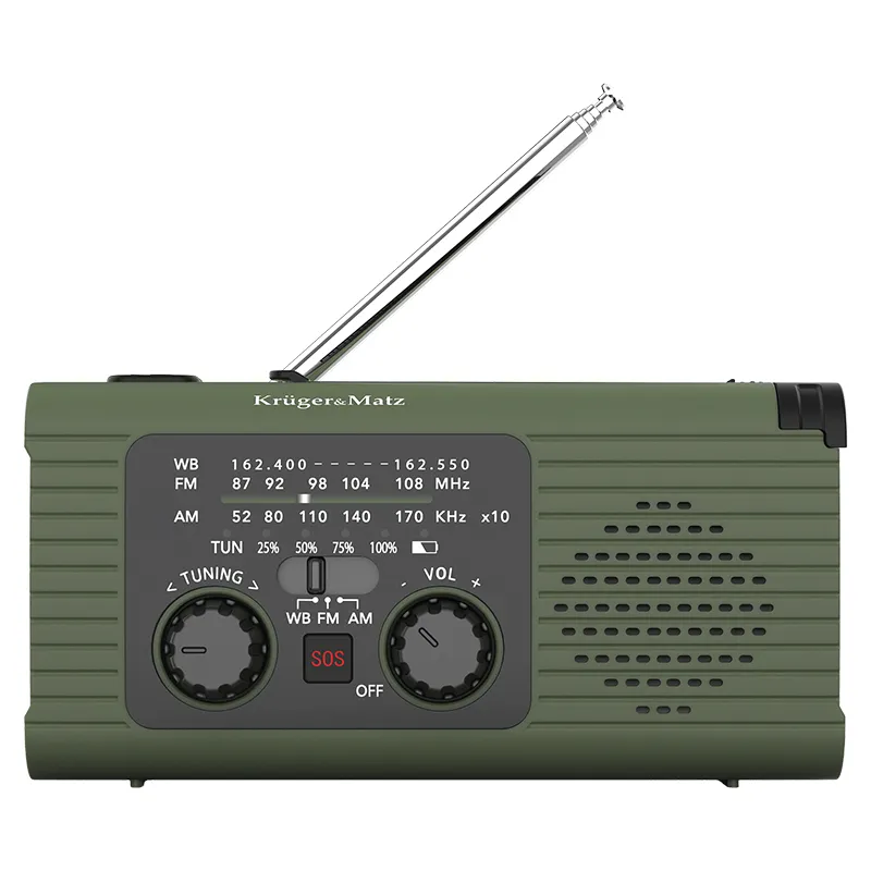 Radio Multifunctional Solar 5000MAH Kruger&MA