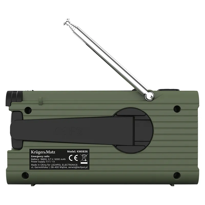 Radio Multifunctional Solar 5000MAH Kruger&MA