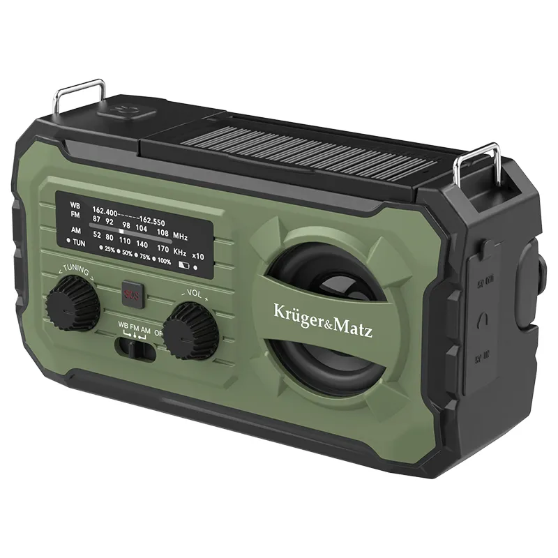 Radio Multifunctional Solar 10000MAH Kruger&MA