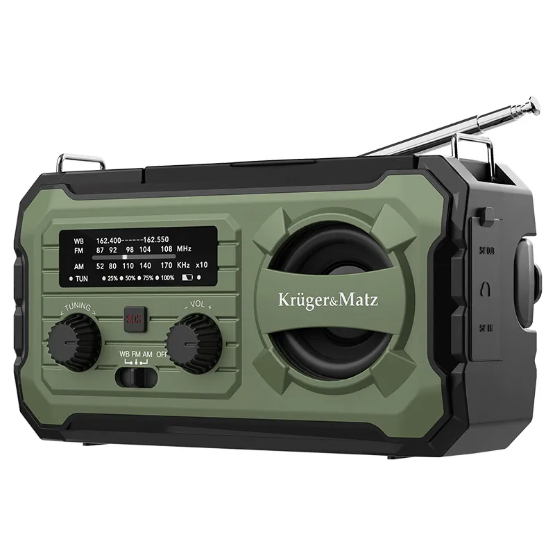 Radio Multifunctional Solar 10000MAH Kruger&MA