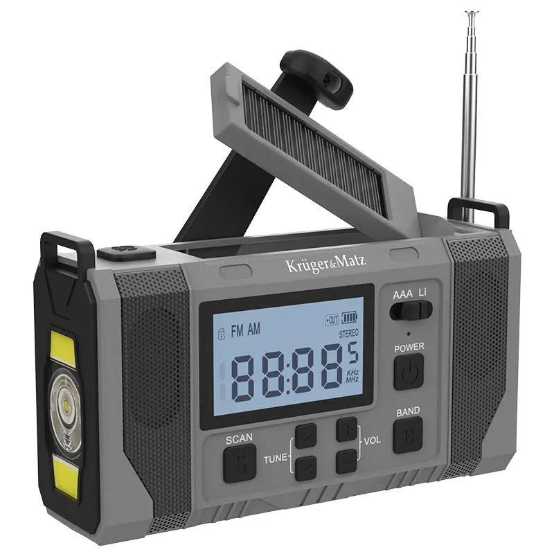 Radio Multifunctional Solar 10000MAH Kruger&MA