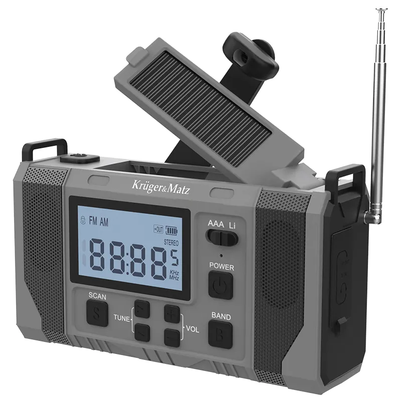 Radio Multifunctional Solar 10000MAH Kruger&MA