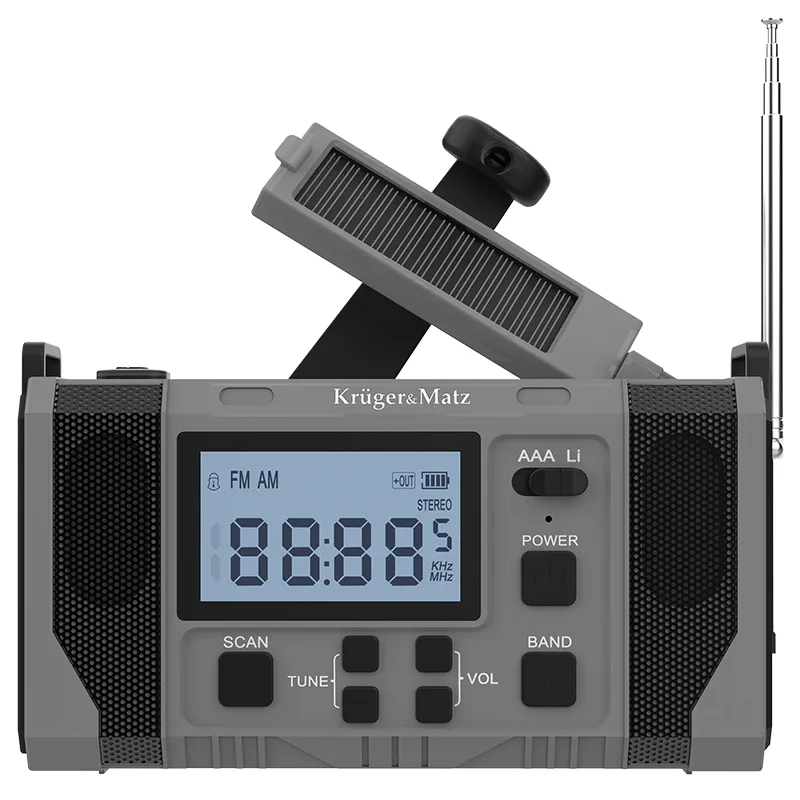 Radio Multifunctional Solar 10000MAH Kruger&MA