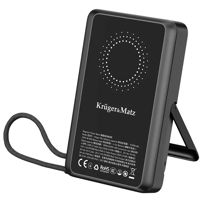 Power Bank 10000 MAH Li-Pol Certified Ccc Asia KM