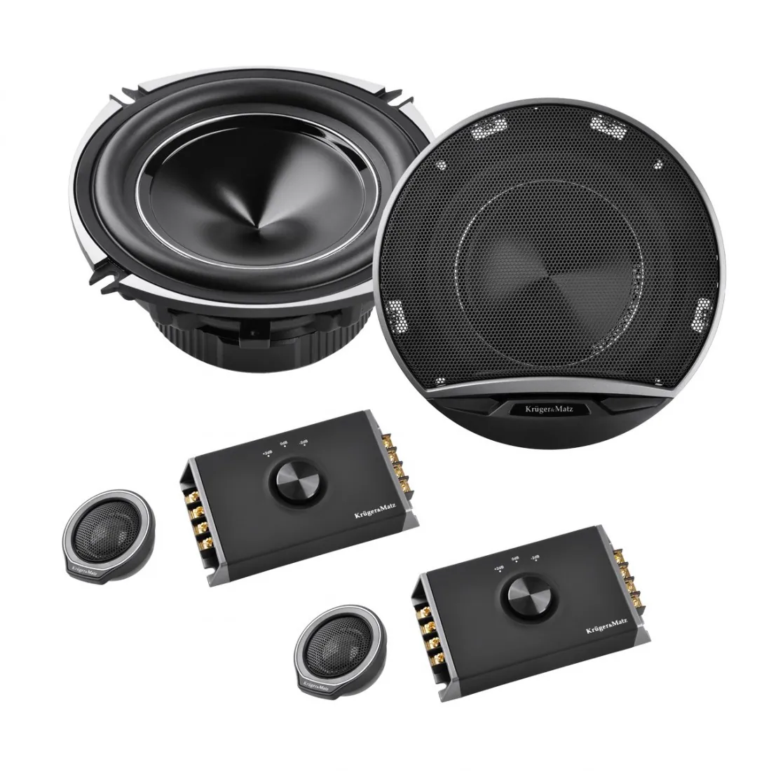 Set Difuzoare Auto 5 Inch Tweetere Filtre K&M