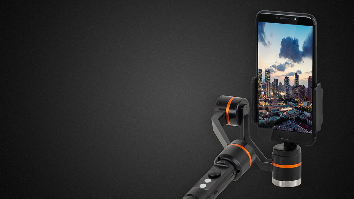 Gimbalul Horizon ofera mai multe moduri de urmarire a imaginii. Ai posibilitatea de a bloca una dintre axe si astfel vei avea parte de efecte de film surprinzatoare. Mai mult, o gama larga de rotatie, inclusiv de 360° in jurul axei iti va permite sa inregistrezi cadre diverse indiferent de peisaj. Horizon are si o serie de alte functii, cum ar fii modul inversat, care este ideal pentru inregistrarea imaginilor dintr-o perspectiva mai joasa.