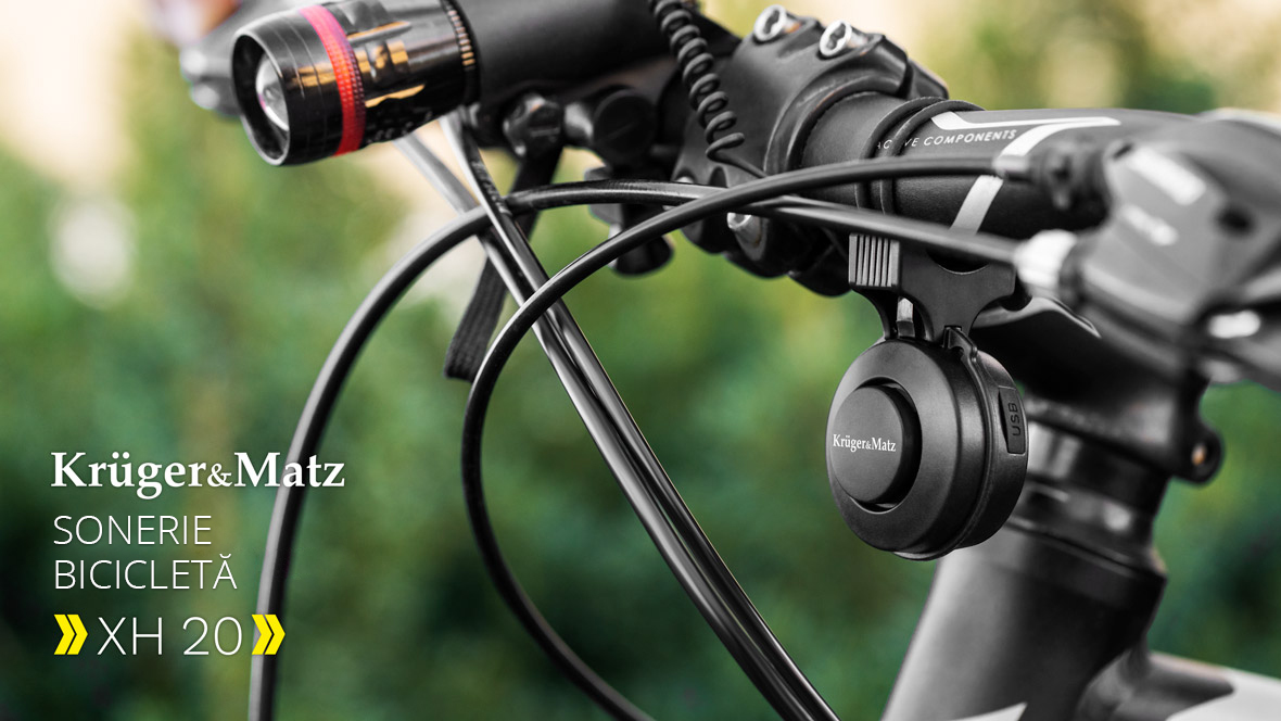 Sonerie electrica bicicleta Kruger&Matz XH20 Sonerie electrica bicicleta Kruger&Matz XH20