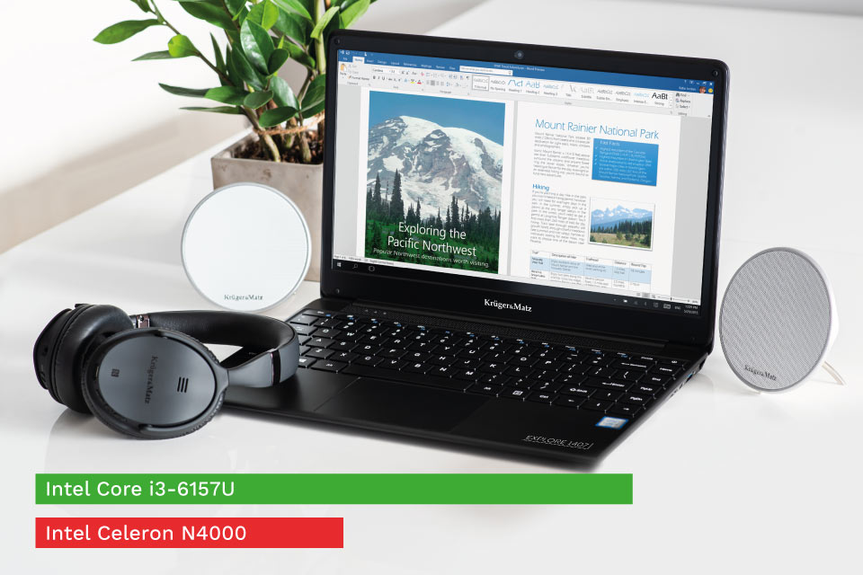 La viteza mare Laptop puternic cu procesor Intel