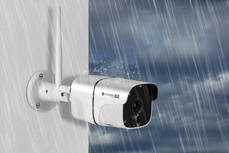 Na każdą pogodę Camera wifi de exterior