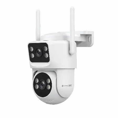 Camera Wi-Fi exterioara Kruger&Matz Connect C120 4+4 Mpx Tuya