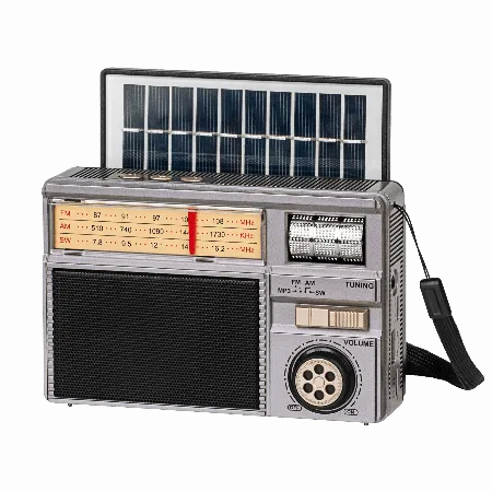 Radio Portabil Analog Incarcare Solara Kruger&Matz