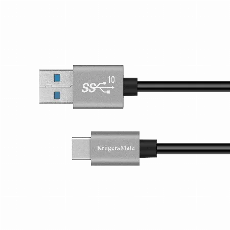 Cablu USB - Tip C 10 Gbps 15 W 1M Kruger&Matz