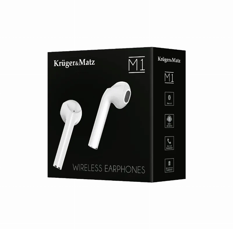Casti Bluetooth 5.0 TWS M1 Kruger&Matz