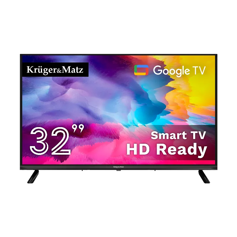 Google Smart TV 32 Inch 81CM H265 HEVC Kruger&Matz