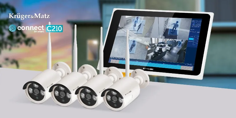 Kit Supraveghere Wifi Connect C210 Tuya Kruger&Matz