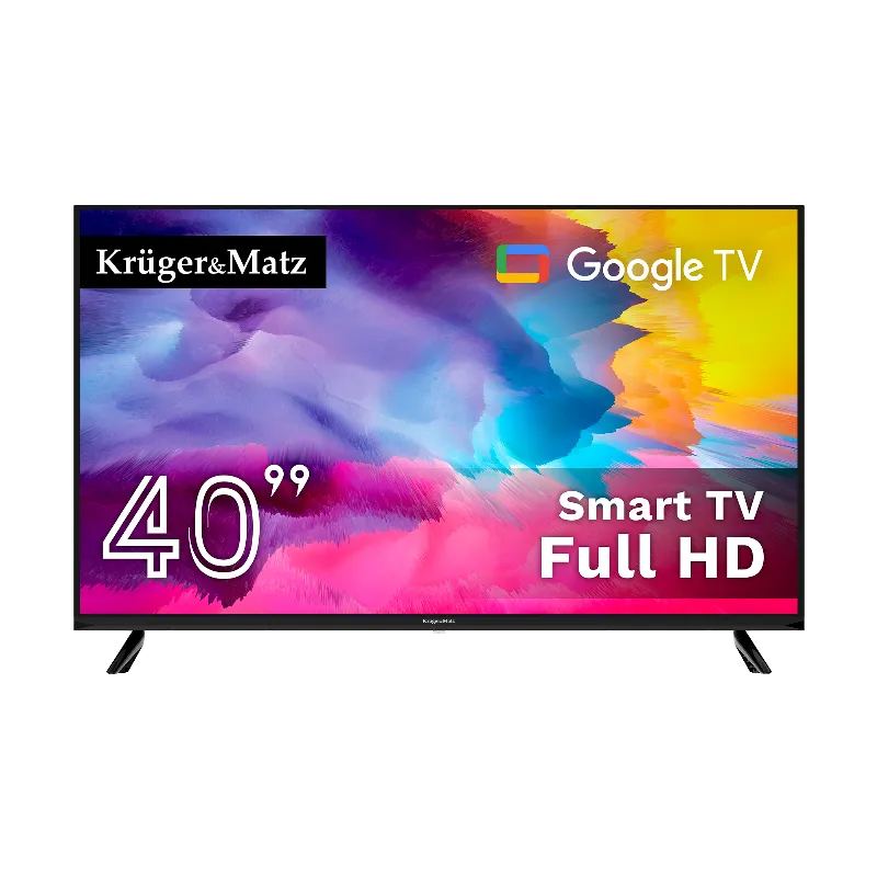 Google Smart TV 40 Inch 101CM H265 HEVC Kruger&Matz