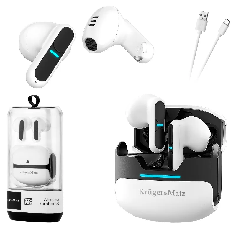 Casti Bluetooth 5.3 TWS M8 Kruger&Matz