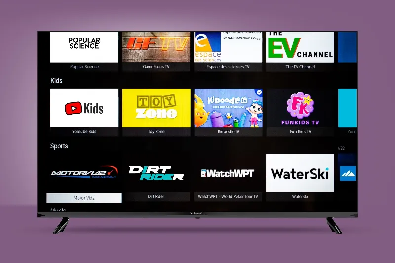 TV Full HD 43 Inch 108CM Smart Vidaa Kruger&Matz