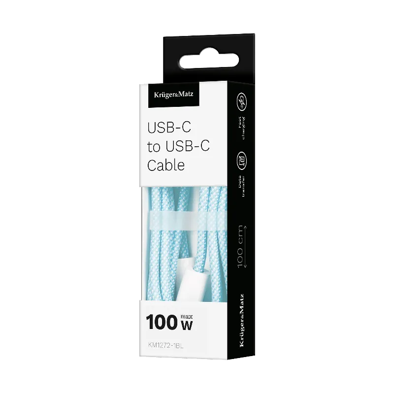 Cablu USB Type C - Type C 100W 1M Kruger&Matz