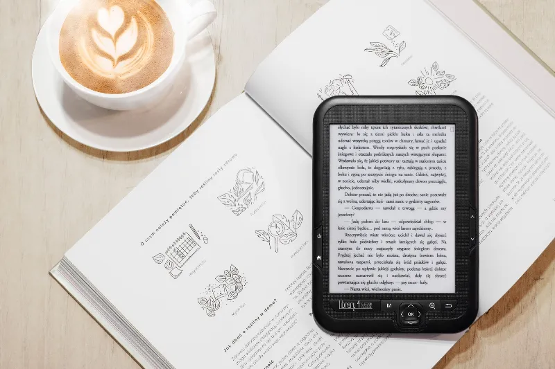 Ebook Reader 6 Inch E-Ink Library 4 Kruger&Matz