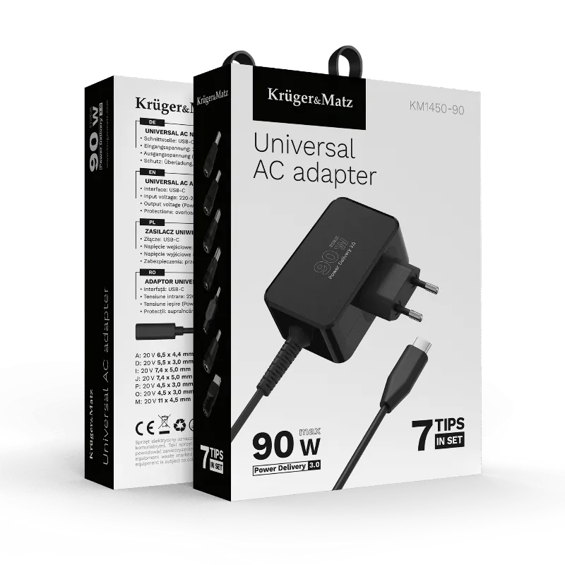 Alimentator Universal 90W Power Delivery Kruger&Matz