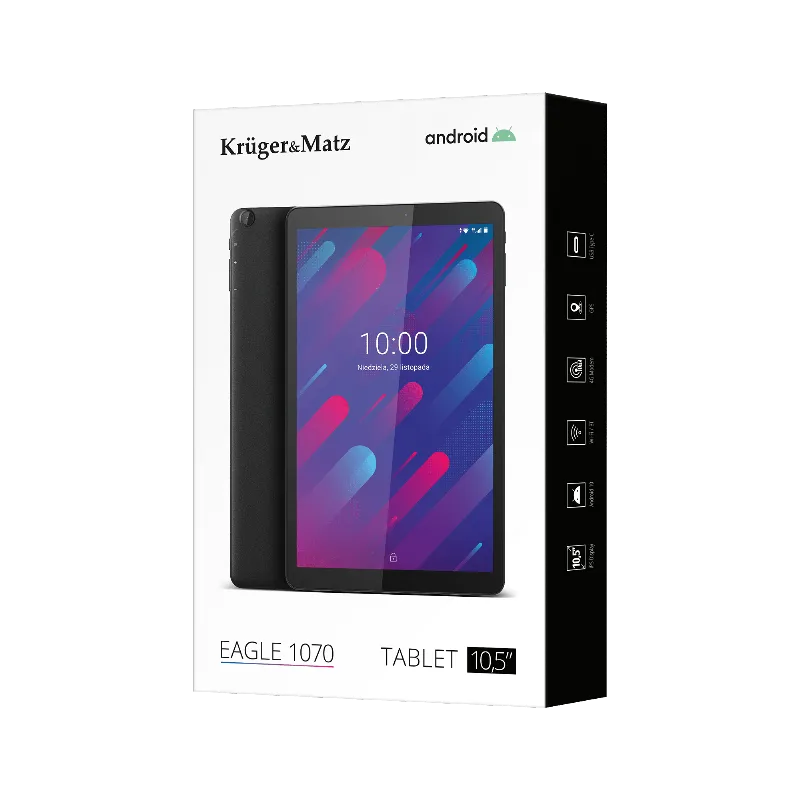 Tableta 4G LTE 6GB 128GB ANDROID10 Kruger&Matz