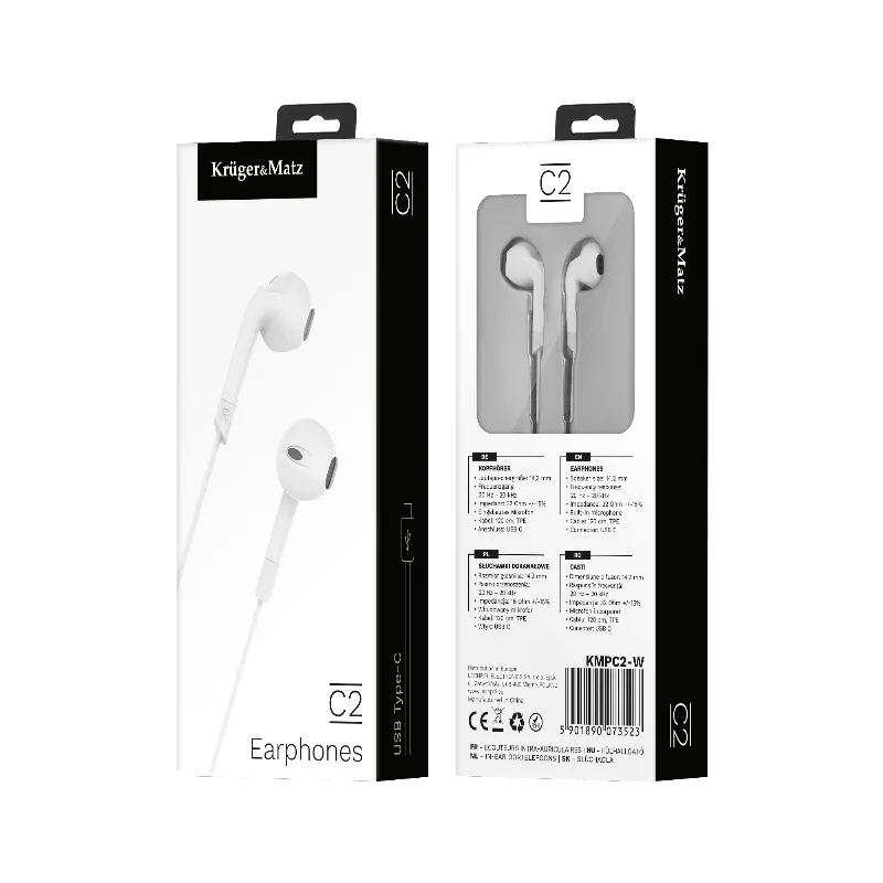 Casti in-Ear cu Microfon Kruger&Matz