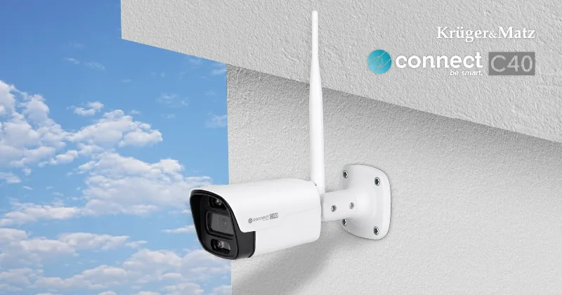Camera Wifi Connect C40 Tuya Kruger&Matz