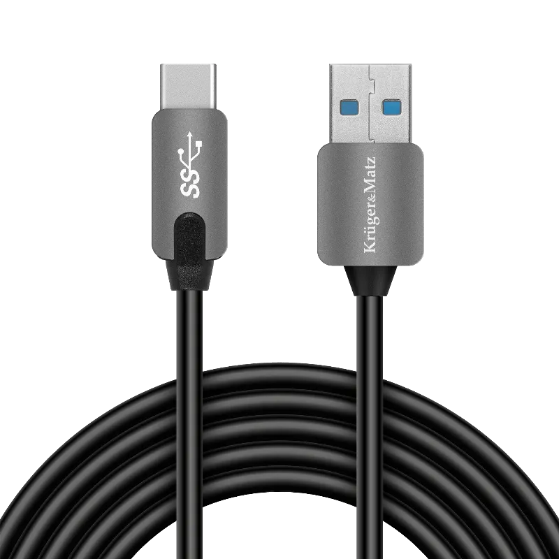 Cablu USB 3.0 Tata - USB Tata Tip C 0.5M Kruger&Matz